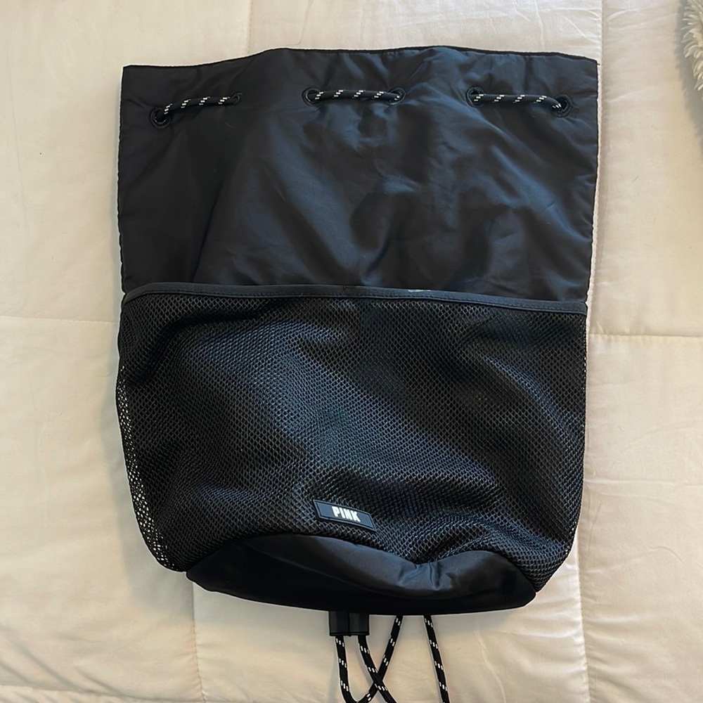 PINK String backpack